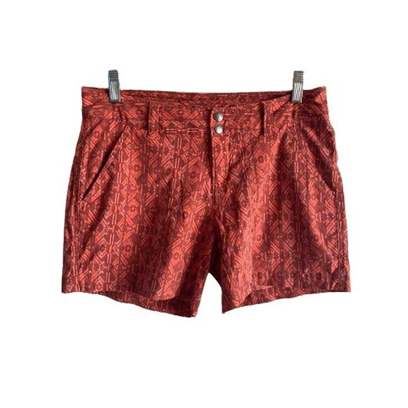 Columbia Omnishield Trail Southwest‎ Aztec Shorts Sz 8 - Picture 1 of 11